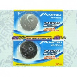 Mitzu® Kit de 5 pilas de litio CR2025 tipo botón 150 mAh
