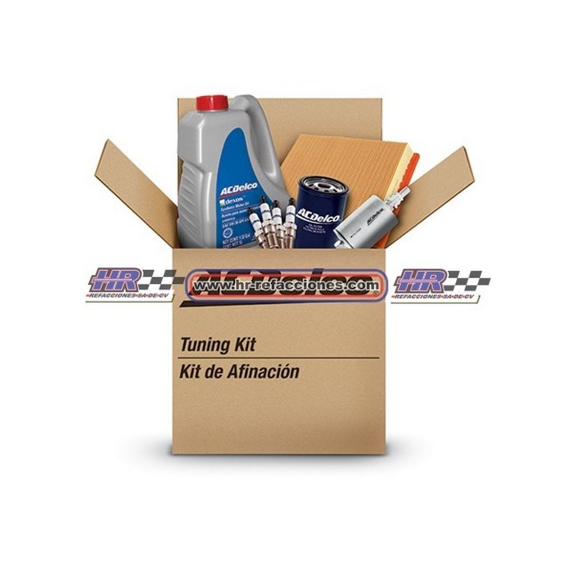 QUIMICOS  KIT AFINACION CHEVY 20W50 FILTROS BUJIAS ACEITE