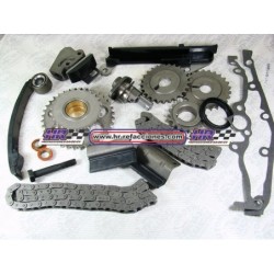 KIT DE DISTRIBUCION  NISSAN TSURU lll GA16DE 16v RIEL METALICO 	1 6L