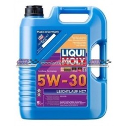 QUIMICOS ACEITE  MOTOR 946 ML LIQUI MOLY 5 LTS 5 W 30 ACEITE LEICHTLAUF HC7 5W30 LIQUI MOLY TAMBIÉN RECOMIE