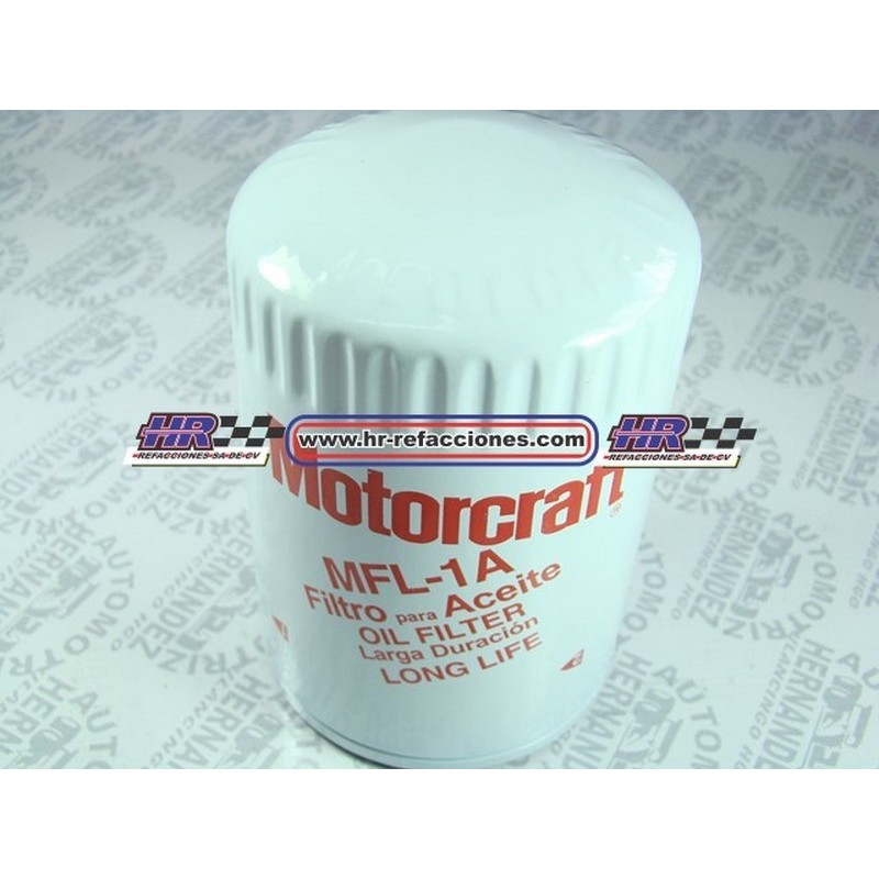 FILTRO ACEITE  FORD COUGAR TUNDER 91-93  MARQUIZ 80-84 MFL 1A MUSTANG 94-95 F-150 F-250 86-91 EXPLORER 4