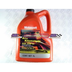 QUIMICOS ACEITE  MOTOR GALON MOTORCRAFT ALTO KILOMETRAJE SAE 25W-50 MSLX 025W50 AKG4