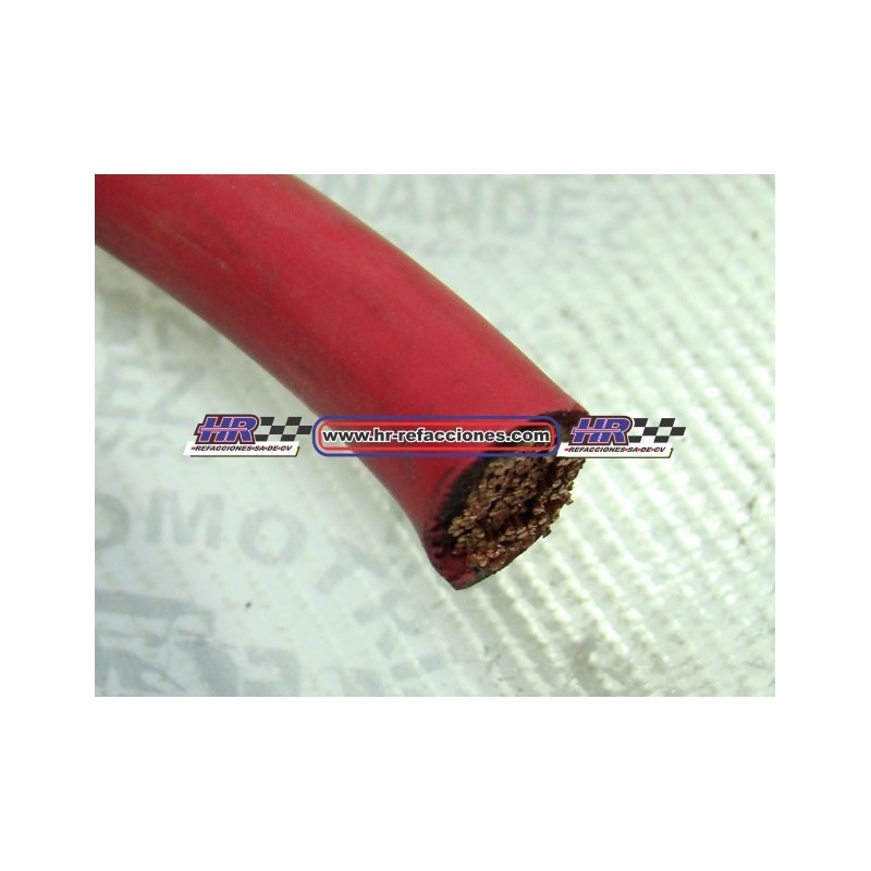 CABLE BATERIA  BATERIA  CAL  00 ROJO CDC