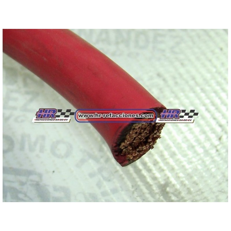 CABLE BATERIA  BATERIA  CAL  00 ROJO CDC