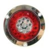 ACC LUZ  PLAFON REDONDO LED ATORNILLABLE AMBAR 40 LED CON FUNCIONES FLOR AZUL ROJO