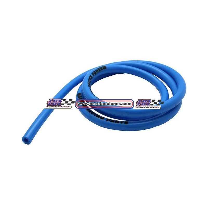 MOTOCICLETAS  MANGUERA GASOLINA RACING 1MT AZUL