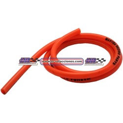 MOTOCICLETAS  MANGUERA GASOLINA RACING 1MT NARANJA