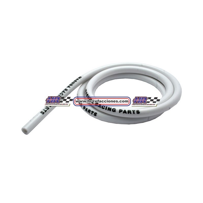 MOTOCICLETAS  MANGUERA GASOLINA RACING 1MT BLANCO