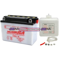 MOTOCICLETAS  BATERIA C/ACIDO YB6L-B