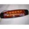 ACC LUZ  PLAFON LATERAL 12 LED PIEZA ROJO CON ESTROBO Y FIJO