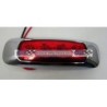 ACC LUZ  PLAFON LATERAL  4 LED PIEZA ROJO CROMADO