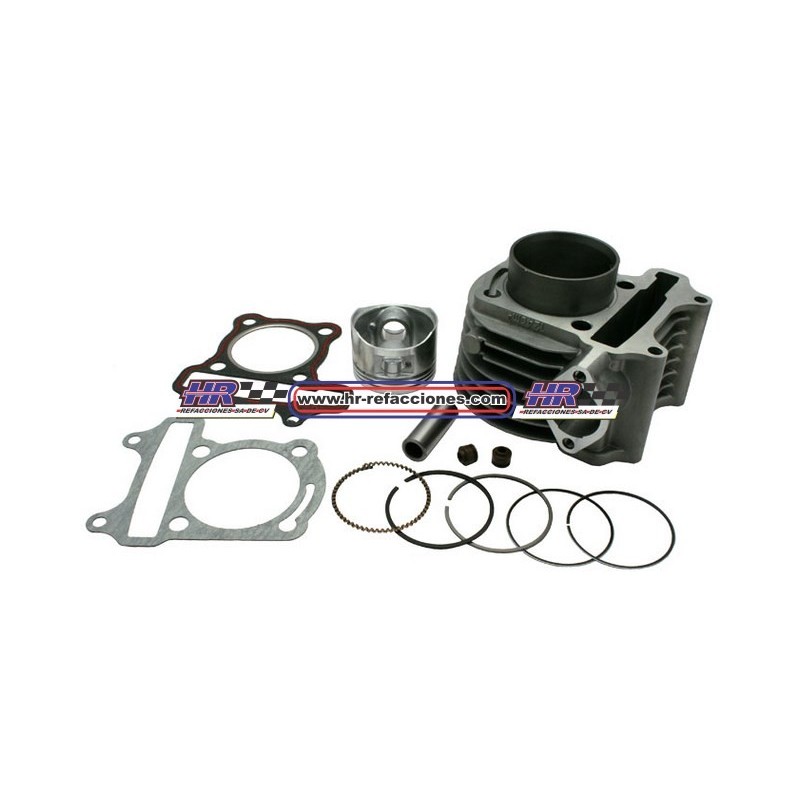 MOTOCICLETAS  CILINDRO COMP CS125 (PISTON ANILLO PASADOR SEGURO) SCOOTER