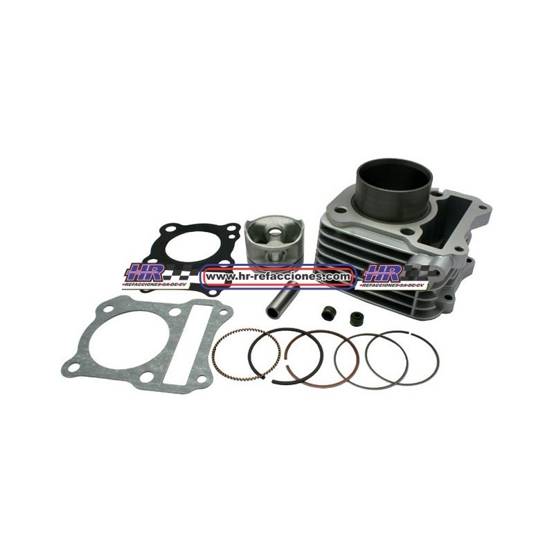 MOTOCICLETAS  CILINDRO COMP SUZUKI GN125 PLANO (PISTON ANILLO PASADOR)