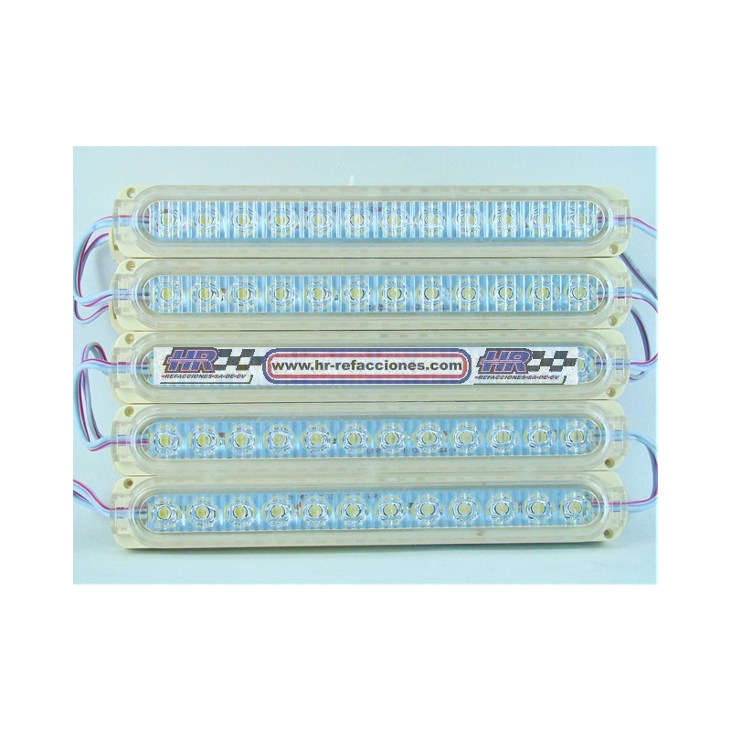 ACC LUZ  PLAFON LATERAL 12 LEDS 18 CM BLANCO PIEZA