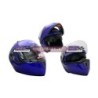 MOTOCICLETAS  CASCO ABATIBLE RACING DOBLE MICA