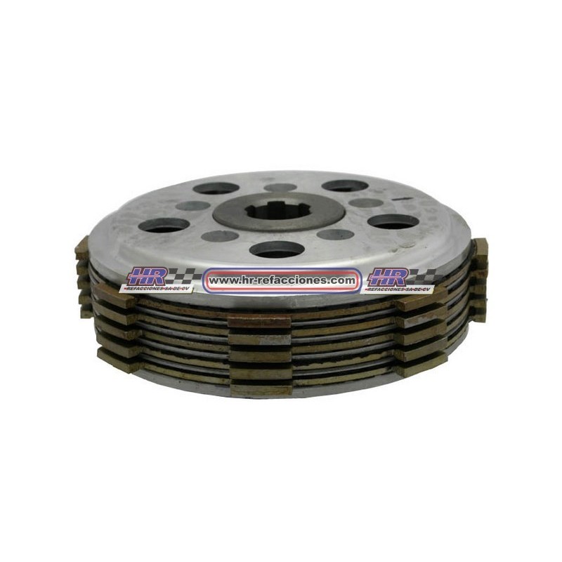 MOTOCICLETAS  PLATO OPRESOR COMPLETO CLUTCH REFORZADO CG125 C/5