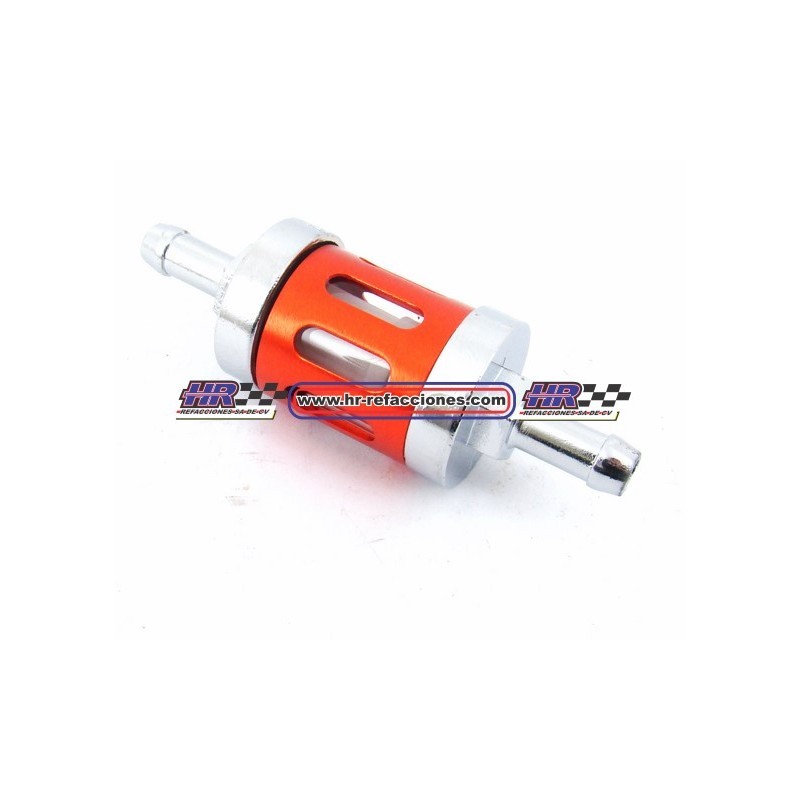 MOTOCICLETAS  FILTRO GASOLINA ALUMUINIO AZUL DORADO NEGRO PLATA ROJO NARANJA VERDE