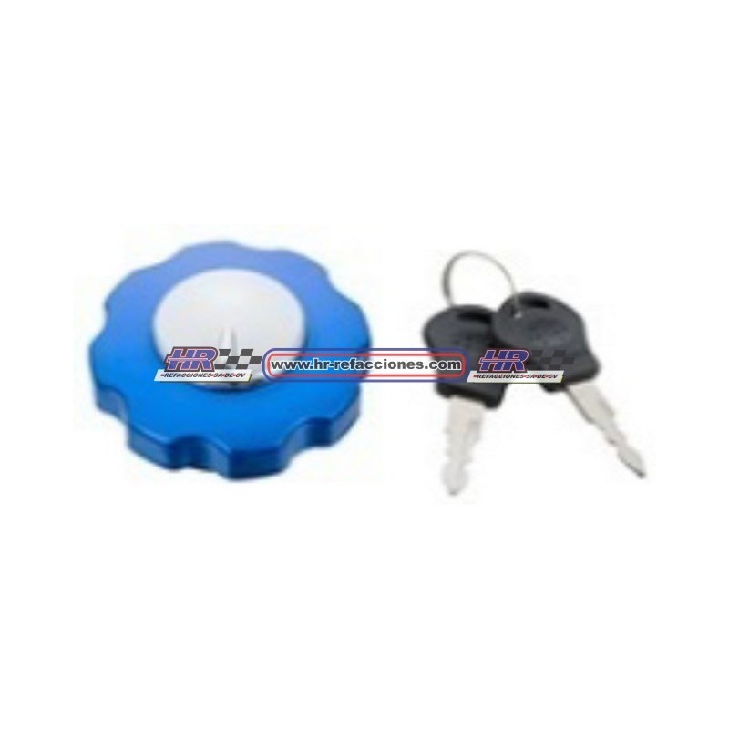 MOTOCICLETAS  TAPON GASOLINA FT125 AZUL DORADO NEGRO ROJO