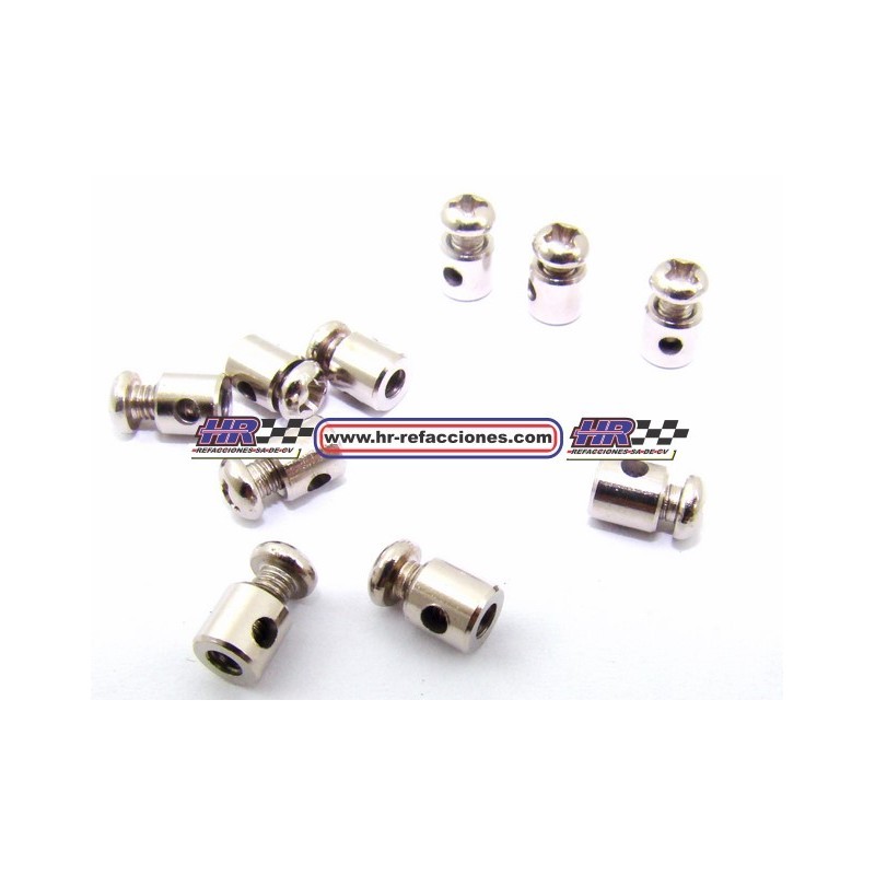 MOTOCICLETAS  OPRESOR AHORCADOR DE CABLE DE ACELERADOR UNIVERSAL 5 X 5 MM ( 10 PIEZAS )