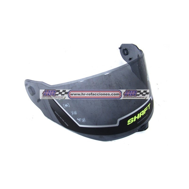 MOTOCICLETAS  MICA CASCO SHAFT IRIDIUM HUMO 530