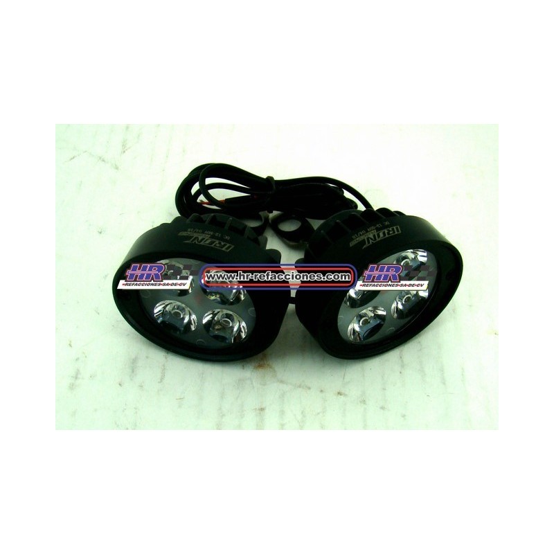 MOTOCICLETAS  FARO AUXILIAR LED 16W IR1590 8-80V (( JUEGO ))