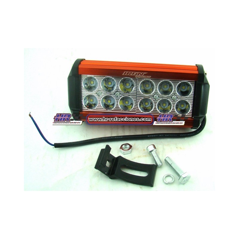 MOTOCICLETAS  FARO AUXILIAR BARRA LED 36W 8-80V 2400 LM