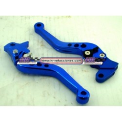 MOTOCICLETAS  MANIJA ALUMINIO JGO IR8003 FZ16 FAZER 250 COLORES