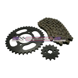 MOTOCICLETAS  KIT ENGRANES CON CADENA HONDA C90  420/98L   40T/14T