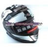 MOTOCICLETAS  CASCO ABATIBLE IRON RACING DOBLE MICA KALAVERA IR-160 DOT IR-199