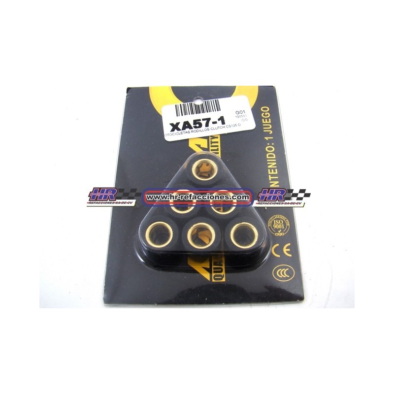 MOTOCICLETAS  RODILLOS CLUTCH CS125 DS125 DS150