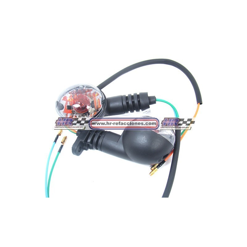 MOTOCICLETAS  DIRECCIONAL LED CON CUERPO DE COLORES DM150