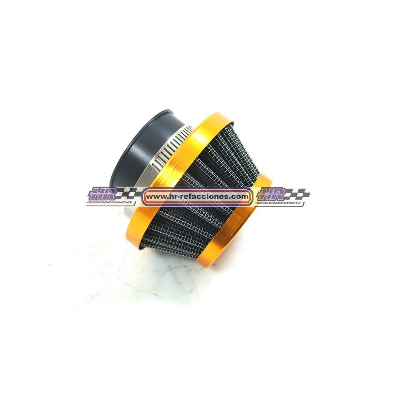 MOTOCICLETAS  FILTRO AIRE UNIVERSAL COLORES 39 MM