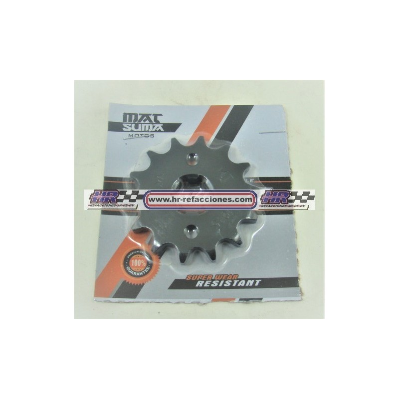 MOTOCICLETAS  ENGRANE TRACCION YAMAHA YBR 125 14T DELANTERO