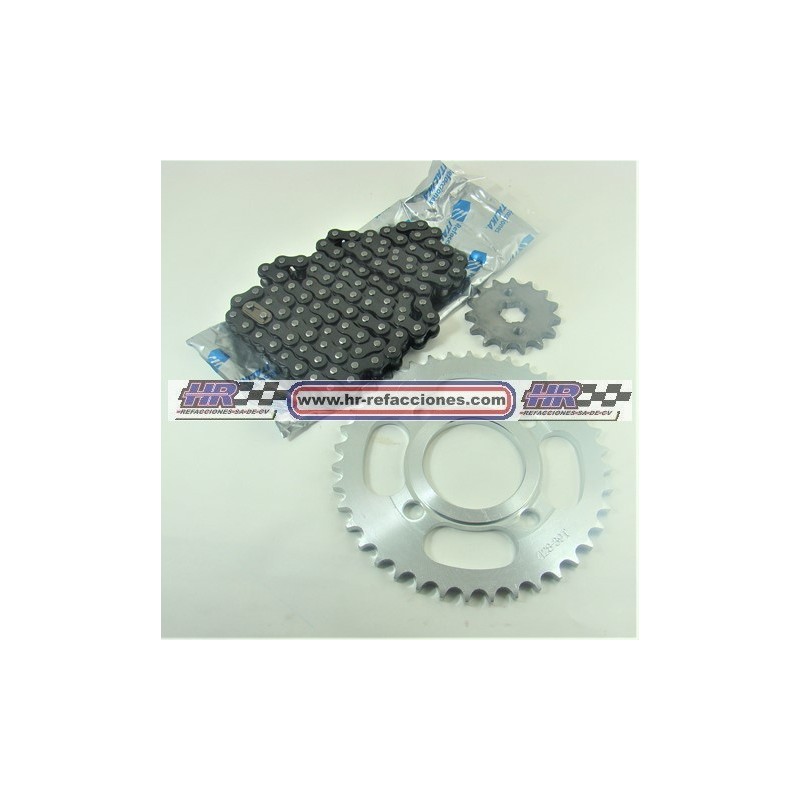 MOTOCICLETAS  KIT ENGRANES CON CADENA 150Z 150SZ 2014-2018 ITALIKA