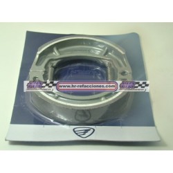 MOTOCICLETAS  BALATA FRENO TAMBOR DS125, DS150, DS150 NARANJA, DS150 NEGRO, DT125 CLASICA, DT125 SPORT,