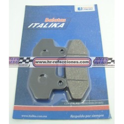 MOTOCICLETAS  BALATA FRENO DISCO DM150 2010-2019 DS125, DS150, DS150 NARANJA, DS150 NEGRO, GS150, GS150