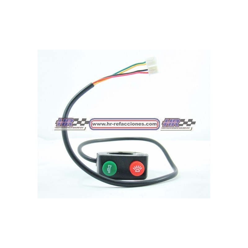 MOTOCICLETAS  SWITCH LUCES Y CLAXON UNIVERSAL