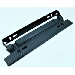 ACC PORTAPLACA  PORTA PLACA AJUSTABLE COLOR CARBON