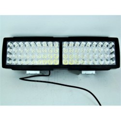 ACC FARO  FARO LEDS RECTANGULAR DOBLE CON ESTROBO 30 CM X 9 CM (( PIEZA ))