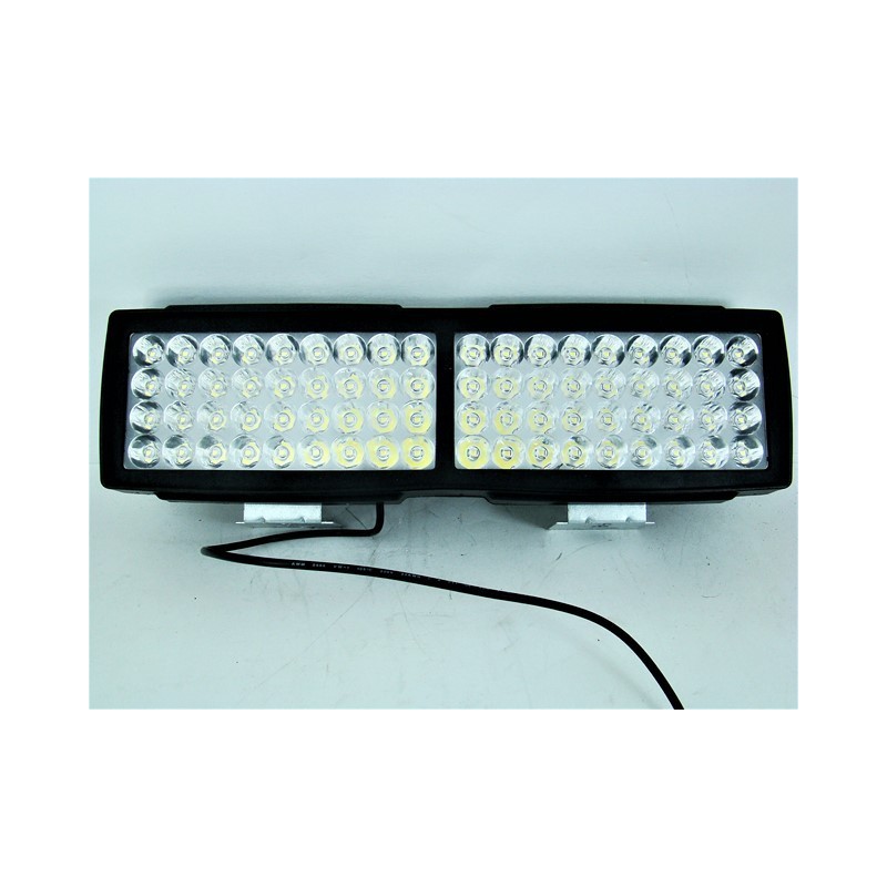 ACC FARO  FARO LEDS RECTANGULAR DOBLE CON ESTROBO 30 CM X 9 CM (( PIEZA ))