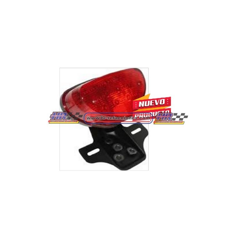 MOTOCICLETAS  CALAVERA LED CG125 FT125 OVALADA