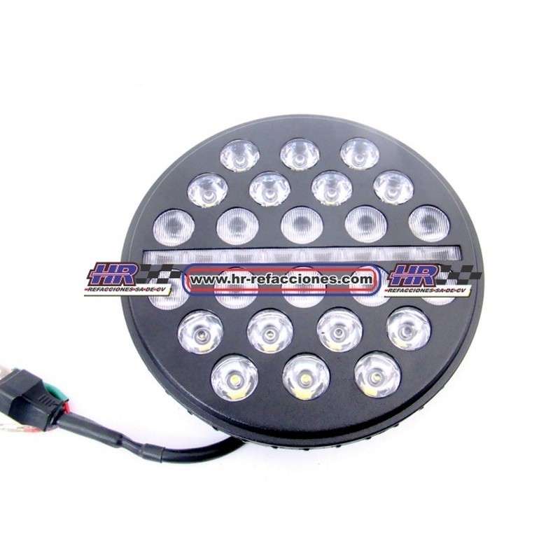 UNIDAD  6014 6017 6024 HIPERLED LED 7  24 LED (( PIEZA )) CON LUZ DE DIA