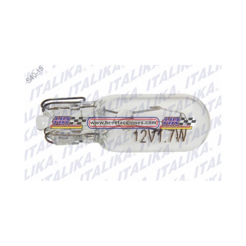 MOTOCICLETAS  FOCO T-6 5 M/M 1 7W (( PIEZA )) CS125LED:/ 13/ 14/ 15/ 16, D150:/ 19/ 20/ 21/ 22/ 23,