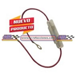 MOTOCICLETAS  PORTAFUSIBLE UNIVERSAL PARA FUSIBLE DE VIDRIO