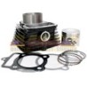 MOTOCICLETAS  KIT CILINDRO COMPLETO CON PISTON, ANILLOS Y PASADOR ITALIKA FT150/RC150/DINAMO 150 U4