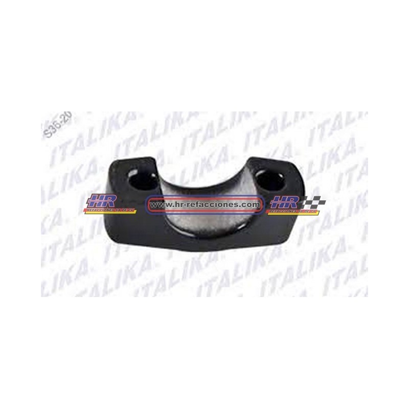 MOTOCICLETAS  ABRAZADERAS MANUBRIO NEGRO DT125 CLASICA, DT125 DELIVERY, DT125 SPORT, DT150 DELIVERY, FT1