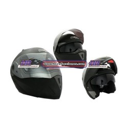 MOTOCICLETAS  CASCO ABATIBLE RACING DOBLE MICA VAROS DISEÑOS DOT