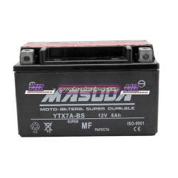 MOTOCICLETAS  BATERIA LIBRE MANTENIMIENTO YTX7A-BS MASUDA FM-7L