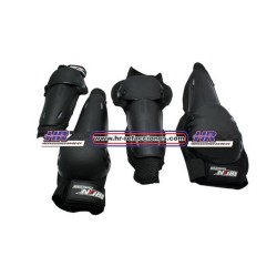 MOTOCICLETAS  PROTECTOR RODILLERA IRON RACING MSD-02 NEGRO