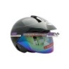 MOTOCICLETAS  CASCO 3/4 FIBRA CARBON MSD